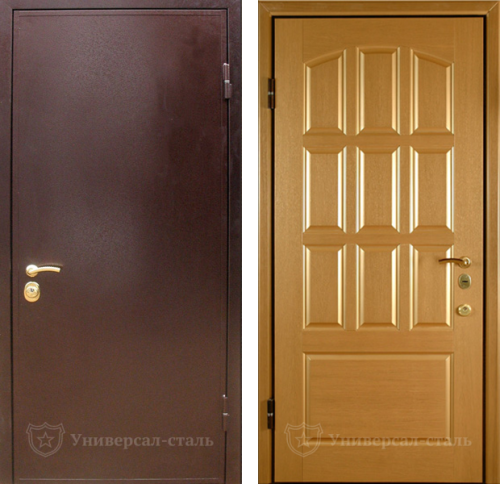 Бронированная дверь Б3 (Элитная комплектация) — фото 1