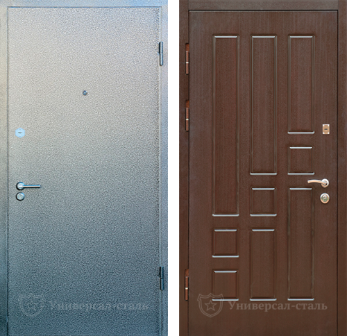 Бронированная дверь Б9 (Элитная комплектация) — фото 1