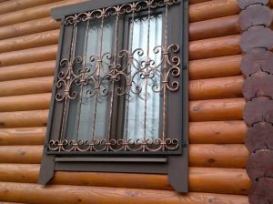 Кованая решетка №36 - фото 1