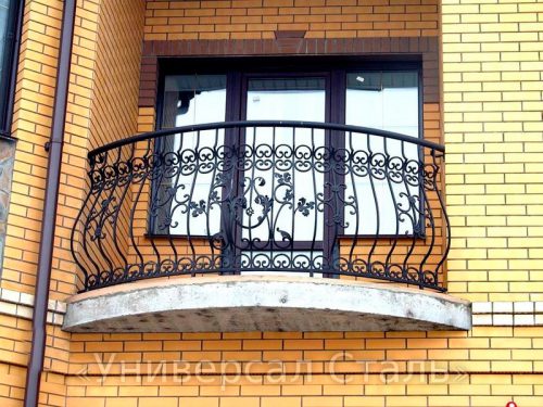 Кованый балкон №14 — фото