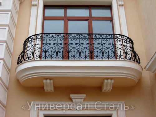 Кованый балкон №2 — фото