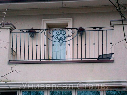 Кованый балкон №42 — фото