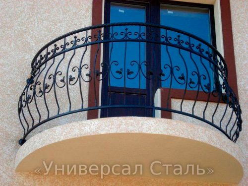 Кованый балкон №6 — фото