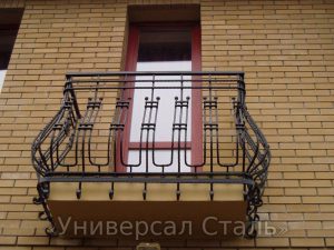 Кованый балкон №9 - фото 1