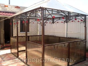 Кованая беседка №103 - фото 1