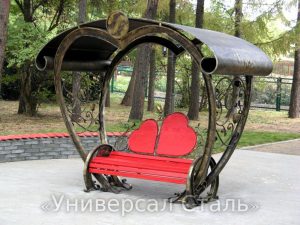 Кованая беседка №118 - фото 1