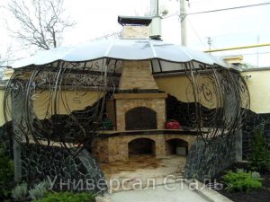 Кованая беседка №120 - фото 1