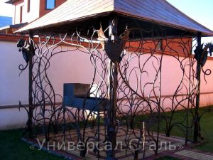 Кованая беседка №60 - фото 1