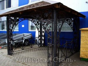 Кованая беседка №63 - фото 1