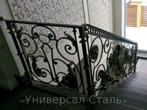 Кованые перила №75 - фото 1