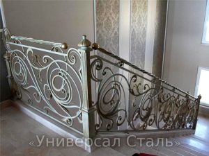 Кованые перила №76 - фото 1