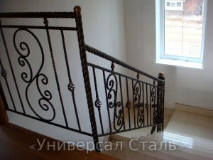 Кованые перила №78 - фото 1