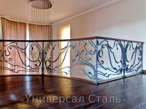 Кованые перила №92 - фото 1