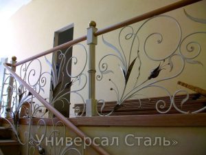 Кованые перила №93 - фото 1