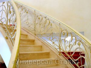 Кованые перила №118 - фото 1