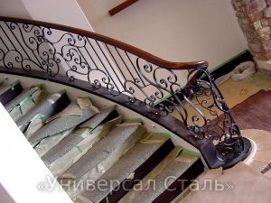 Кованые перила №126 - фото 1