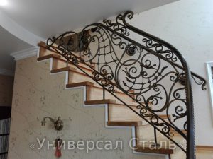 Кованые перила №149 - фото 1