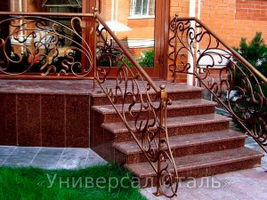 Кованые перила №162 - фото 1