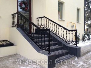 Кованые перила №165 - фото 1