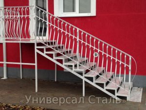 Кованые перила №174 - фото 1