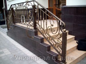 Кованые перила №179 - фото 1