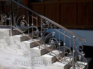Кованые перила №180 - фото 1