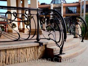 Кованые перила №182 - фото 1