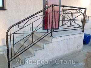 Кованые перила №183 - фото 1