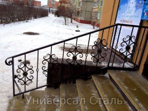 Кованые перила №187 - фото 1