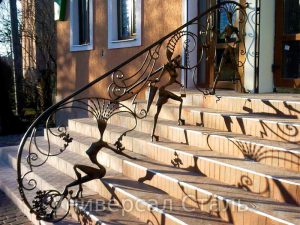 Кованые перила №192 - фото 1