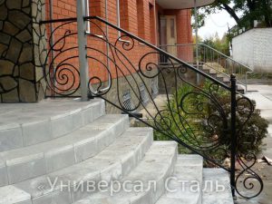 Кованые перила №203 - фото 1