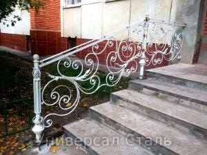 Кованые перила №206 - фото 1