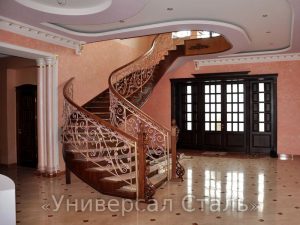 Кованые перила №13 - фото 1