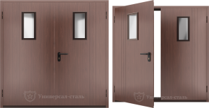Фото Противопожарная дверь со стеклом ДМПО 02 №112 EI90 Фото Противопожарная дверь со стеклом ДМПО 02 №112 EI90