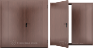 Фото Глухая противопожарная дверь ДМП 02 №57 EI15