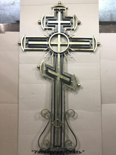 Кованый крест №11 — фото